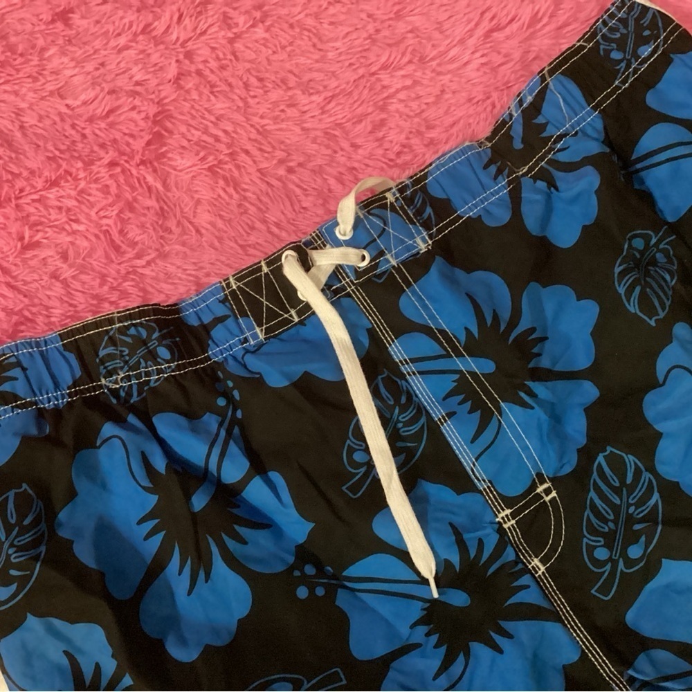 3 PAIR MENS SWIM TRUNKS 3XL HARD TO FIND SIZE GEORGE & FADED GLORY - Picture 5 of 6